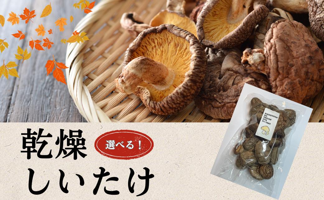 
                  大分産椎茸（しいたけ） 津久見で育てた肉厚乾燥しいたけ 選べる 2~4袋 (1袋30g)　| 椎茸 しいたけ シイタケ 乾し椎茸 干し椎茸 肉厚しいたけ 菌床しいたけ きのこ 国産 産地直送 津久見市
                