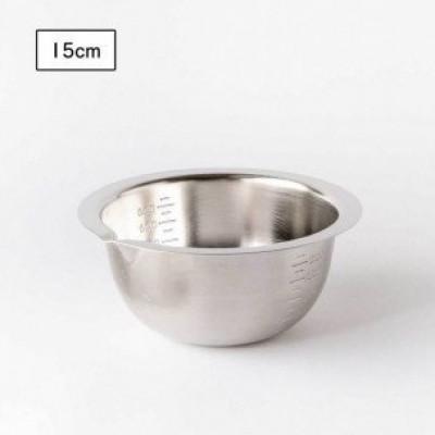 ふるさと納税 燕市 仔犬印 フラットエッジ深型ボウル15cm、トレー、メッシュボウル 3点セット