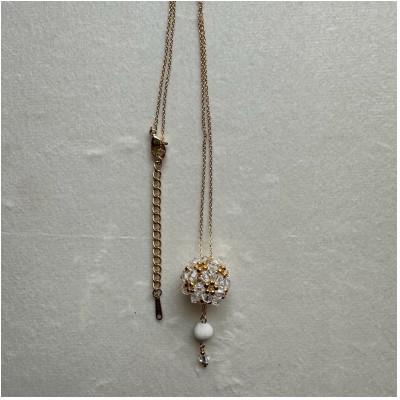 ふるさと納税 泉南市 ●アロマペンダント(ラウンド)ゴールド |  | 02