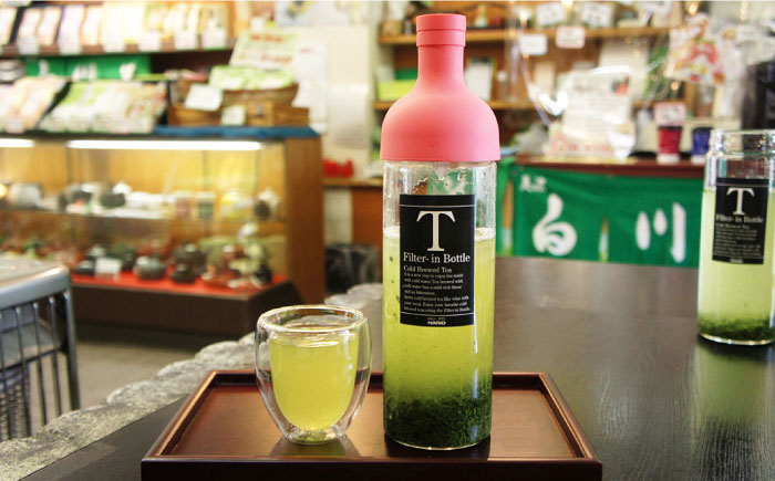 お茶 煎茶 白川茶 茶葉 ギフト 白川町 ボトル付き ボトル 手軽 水出し煎茶 冷茶 緑茶 高級 新茶 希少 セット