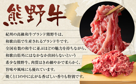 和歌山 熊野牛 切り落とし250g × 1パック［部位おまかせ］［MK1w］