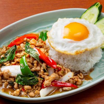 ふるさと納税 大田区 【本格タイ料理クルン・サイアムのスースーデリ】 ガパオガイ10個セット