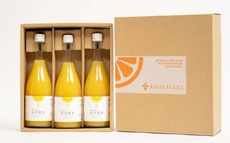 無添加 果汁100％ 河内晩柑ジュース 720ml×6本入 晩柑 柑橘 みかん 蜜柑 ミカン 飲料 ジュース 100％ 愛媛みかん 愛媛県産 【2025年12月上旬まで発送予定】【えひめの町（超）推し