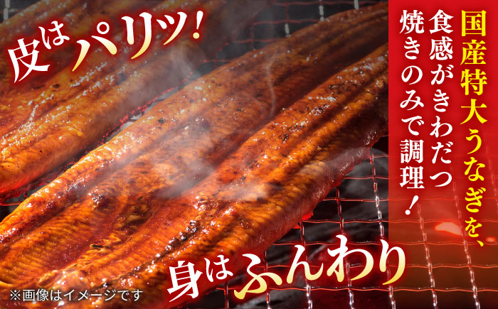 【12回定期便】うなぎ老舗専門店のパリっとふっくら国産うなぎ 蒲焼1尾(蒲焼のタレ付き) 素焼1尾(藻塩付き) 島根県松江市/株式会社山美世商会 [ALDC012]