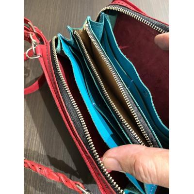 ふるさと納税 焼津市 ポシェットタイプ 長財布(b220-001) |  | 02