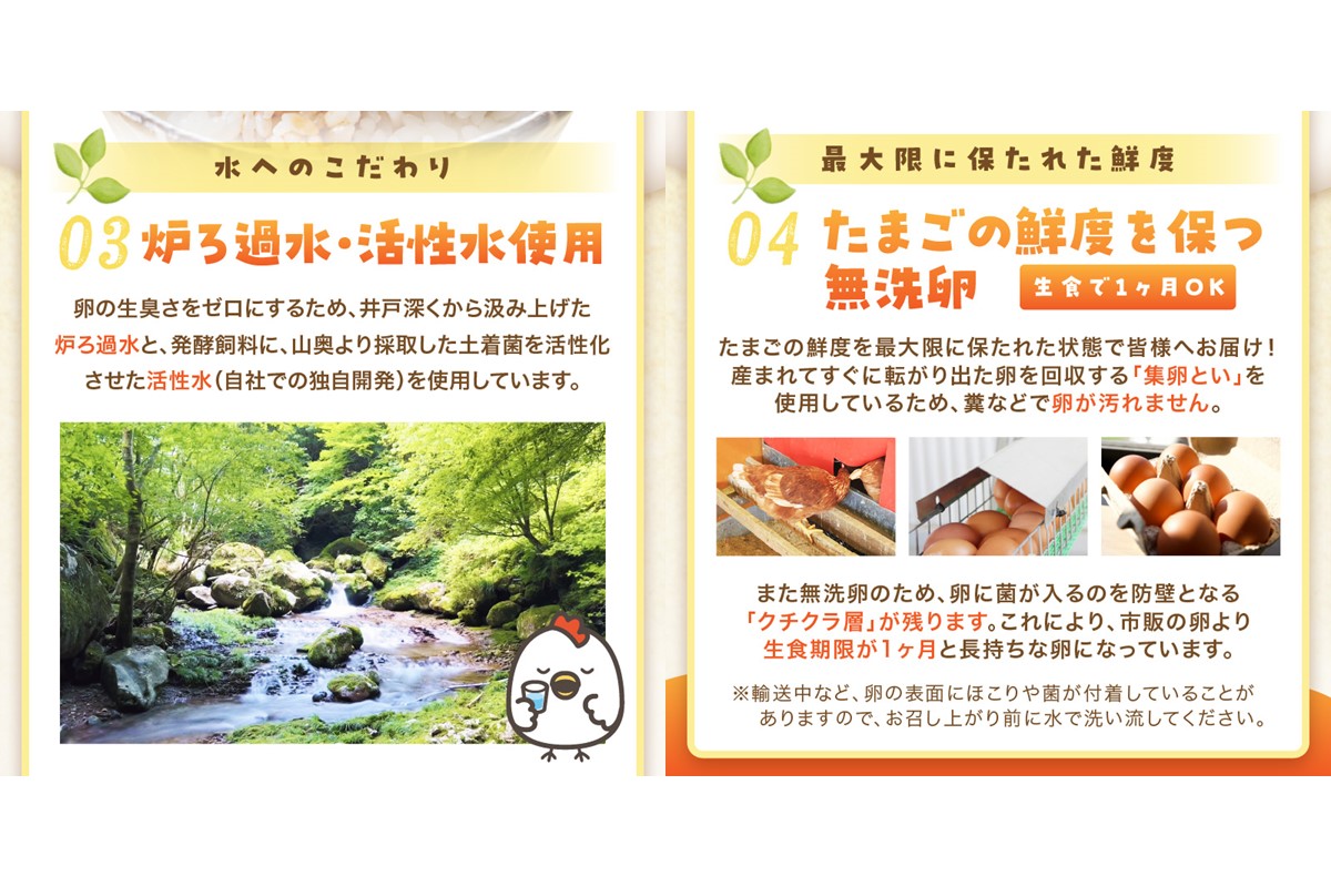 【C-162】〈平飼い卵〉あかねの虜（60個）