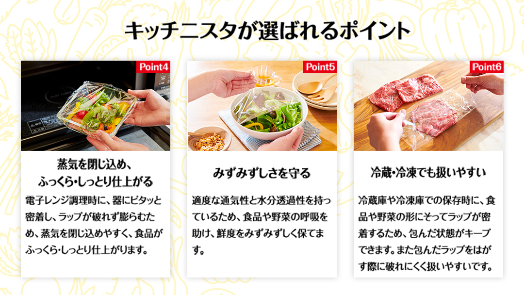 【業務用】キッチニスタラップ 詰替え用お試しセット 30cm幅用ラップケース1本と大容量110mの詰替え用ラップ10本 業務用 ラップ 食品ラップ キッチン 台所用品 日用品 消耗品 [DO007ci