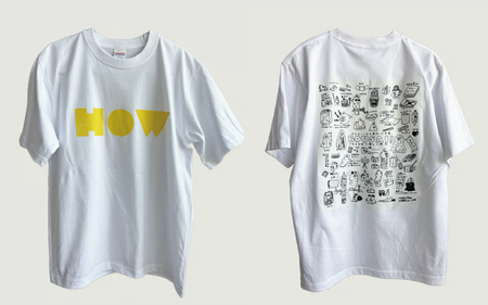 暗闇で光る蓄光プリント BOUSAI Tシャツ Mサイズ  【2026年1月以降順次発送】| 饅頭VERYMUCH 能登 復興支援 防災 災害 ファッション 半袖 S M L XL 綿100% ポップ