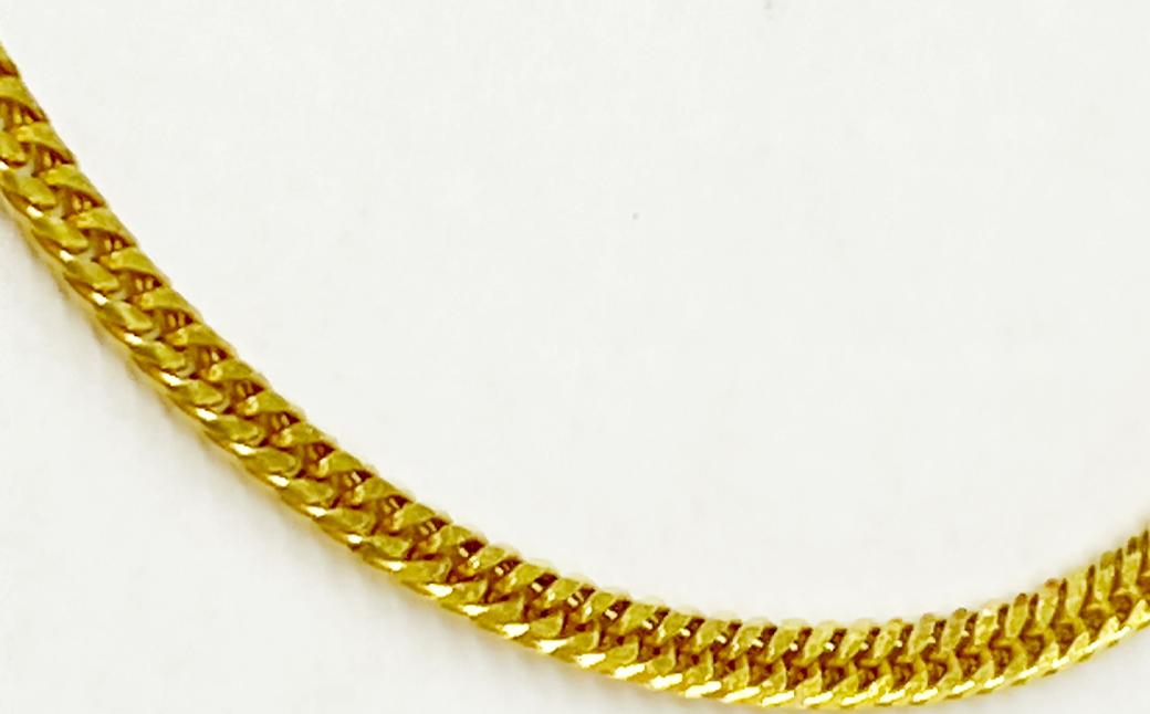 【造幣局検定刻印入り】純金 六面カットW喜平ブレスレット 4g 18cm【 純金 金 貴金属 ブレスレット 装飾 希少 高級 記念 金属 K24 24金 ホールマーク 良質 資産 茨城県 つくば市 】