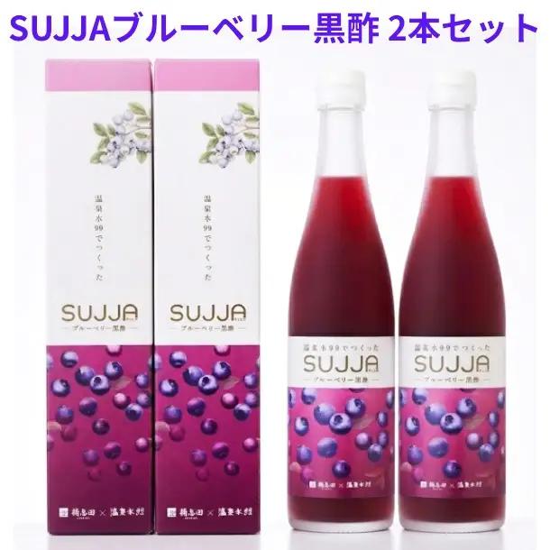 B2-0865／SUJJA ブルーベリー黒酢 2本セット