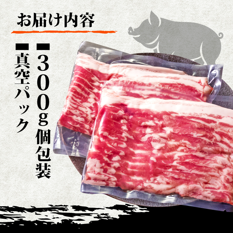 【定期便12回】四万十ポークスライス 計3.6kg（300g×12ヶ月連続お届け) Xコース | 豚肉 豚バラ肉 小分け 小間切れ スライス 切り落とし 冷凍 真空パック 簡単調理 細切れ 大容量 肉