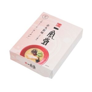 【毎月定期便】一風堂 豚骨ラーメン 赤丸 1食×2箱 とんこつ博多細麺(辛味噌、香油付)全6回【4067802】
