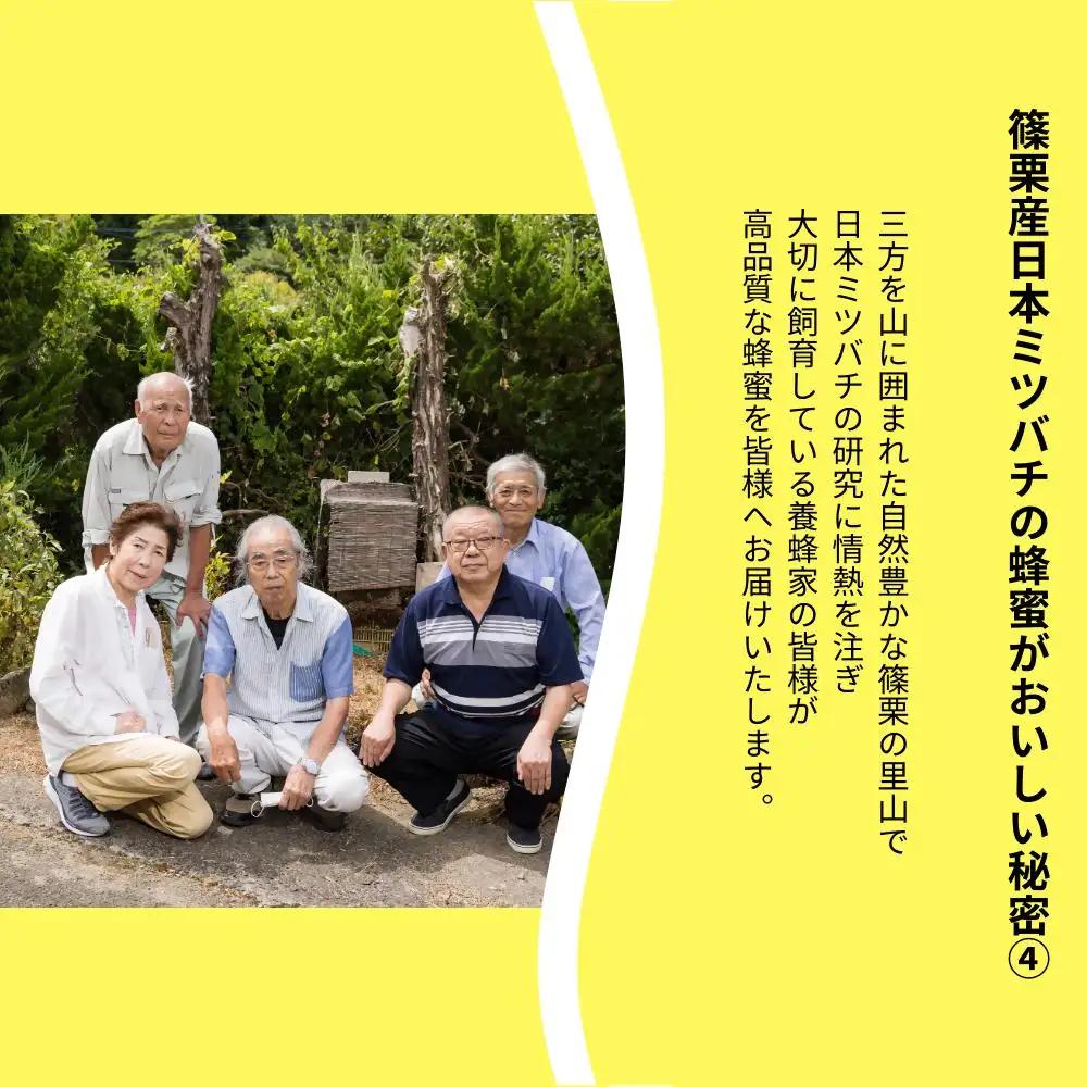 日本蜜蜂「ささぐり里山のはちみつ」（百花蜜）500g AA001 