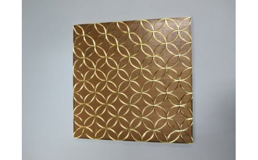 クラッド鋼コースター(七宝つなぎ) FC040072