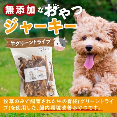 ふるさと納税 小牧市 犬猫用 無添加おやつジャーキー 牛グリーントライプ(肉)[143O24] |  | 01