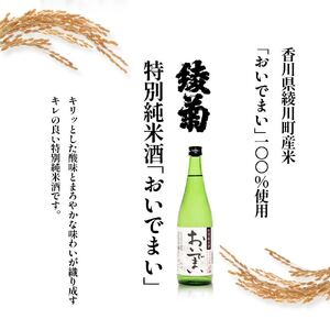 綾菊　特別純米酒「おいでまい」　6本セット 