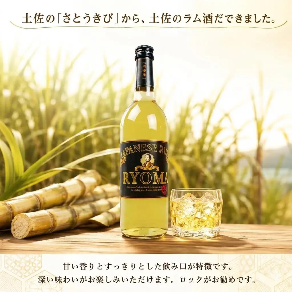 ジャパニーズラム 龍馬 720ml 1本 | お酒 高知県 安芸市
