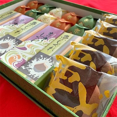 ふるさと納税 泉南市 ●泉州名物しぐれ・栗銘菓詰め合わせ