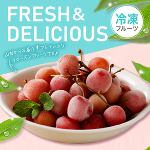 【瞬間冷凍】東根市産さくらんぼ 100g×5袋 東根農産センター提供 hi027-244 山形県 東根市 果物 フルーツ サクランボ 冷凍フルーツ 冷凍さくらんぼ ふるさと納税