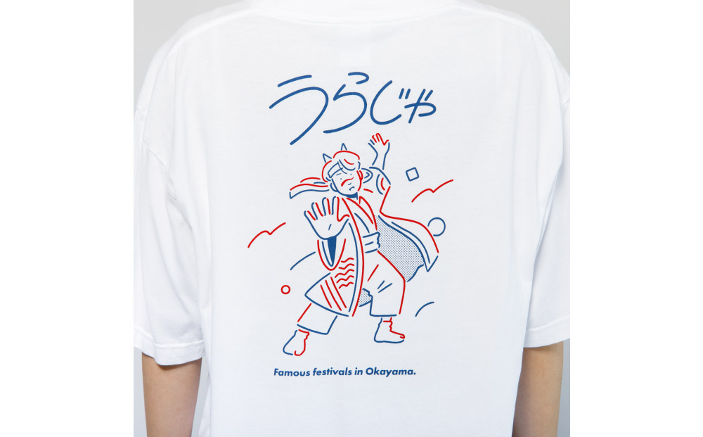 おもてじゃうらじゃオーバーサイズTシャツ【Mサイズ】