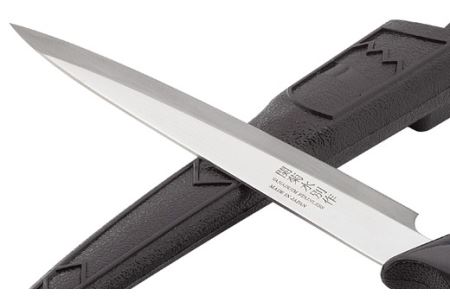 海人さん御用達！ステンレス刺身包丁（専用ケース付き）H10-138