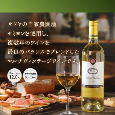 ふるさと納税 甲府市 ミュールシャトーブリヤン　白 |  | 01