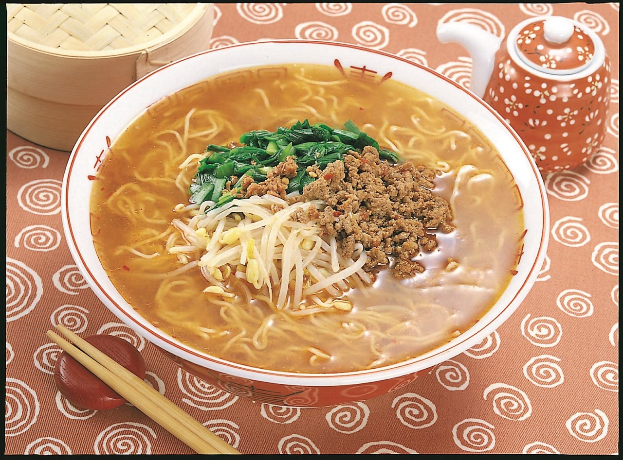 福岡県産ラー麦　担々麺　8食【JAグリーンセンター本店】_AS1058-00