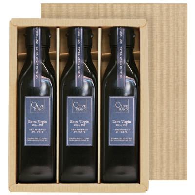 ふるさと納税 土庄町 【小豆島】エキストラバージン(EXV)オリーブオイル3本入ギフト(200ml×3本)