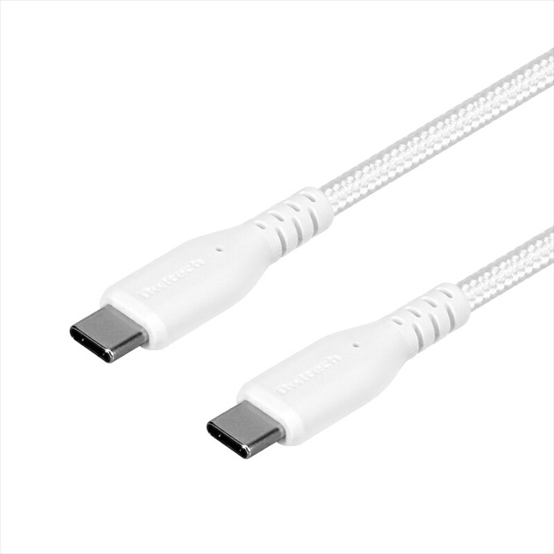 【ふるさと納税】 Owltech(オウルテック) 断線に強く柔らかい USB タイプC to Cケーブル 0.5m ホワイト OWL-CBA4CC5-WH 【スマホ タブレット 充電ケーブル タイプc ケーブル 家電 ガジェット 海老名市 】