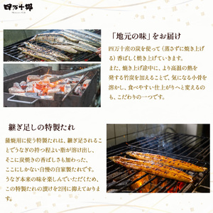 炭火の蒲焼ウナギ2尾＆幻の栗焼酎ダバダ火振り 蒲焼 国産 鰻 ウナギ うなぎ 蒲焼き 肉厚 土用の丑の日 酒 さけ アルコール 栗焼酎 日本酒 四万十鰻 冷凍 ／Esg-22