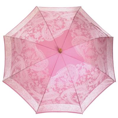 ふるさと納税 富士河口湖町 槙田商店【晴雨兼用】長傘 kirie ペイズリー:ピオニーピンク |  | 01