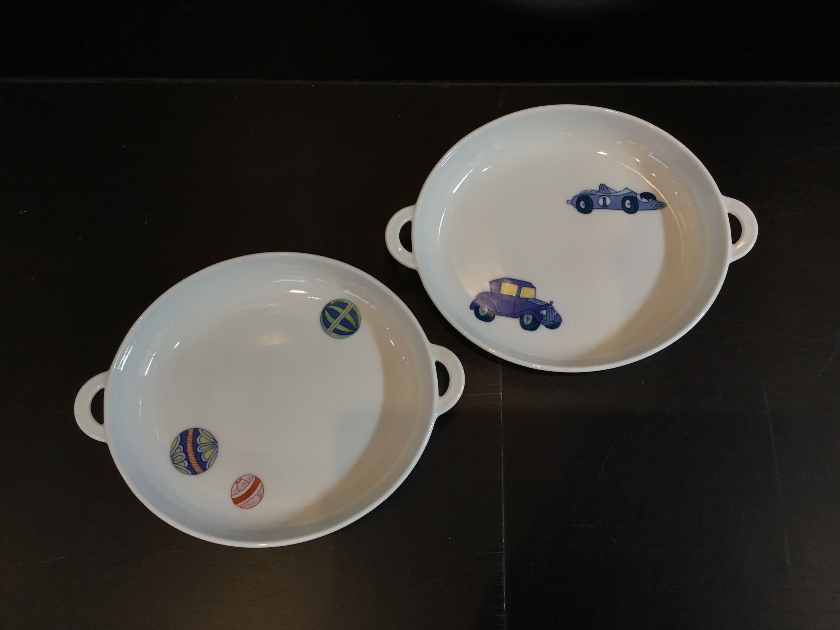 
                  【セット】畑萬陶苑 手まり 耳付きプレート・くるま 耳付きプレート
                