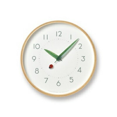 【ふるさと納税】時計 壁掛け とまり木の時計 てんとう虫 SUR18-16 TENTO 壁掛け時計 掛け時計 Lemnos レムノス インテリア 民芸品 工芸品 工芸 伝統技術 春の新生活　 富山県高岡市 　お届け：※申込状況によりお届け迄1～2ヶ月程度かかる場合があります。