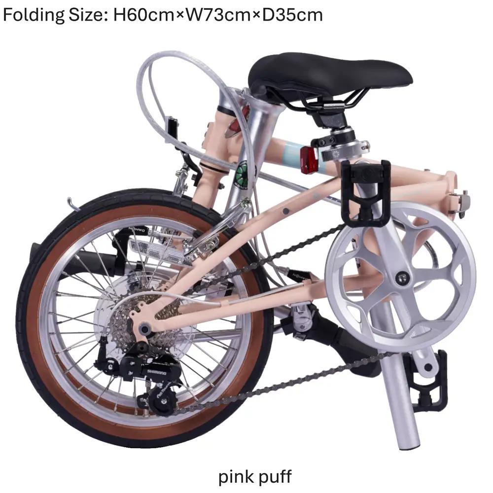 DAHON Boardwalk 16 Pink Puff 送料無料 全国配送離島含│自転車 完成品 組み立て不要 折りたたみ自転車 武田産業