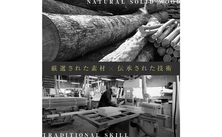 【大川家具】無垢材　センターテーブル　凛　四角脚　幅800【設置付き】WN