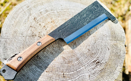 [Kanenori] フルタング両刃鉈 ハシツキスタイル 鋼典 キャンプ用品 アウトドア用品 枝打ち 園芸 [五十嵐刃物工業] 【042S007】