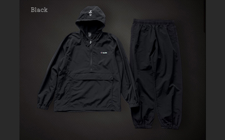 軽い着心地で絶妙なヌケ感がポイントのアノラックパーカー＆パンツ  日本製 静岡県 牧之原市 Revolla