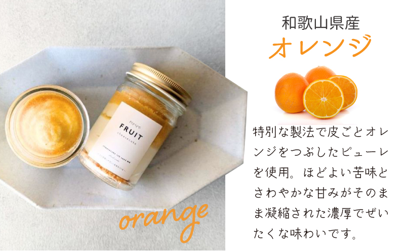 リヴァイブフルーツチーズケーキ 6個セット（苺／オレンジ） 099H3919