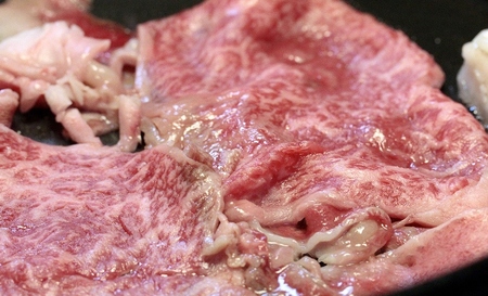 近江牛霜降り肉 ももスライス 800g