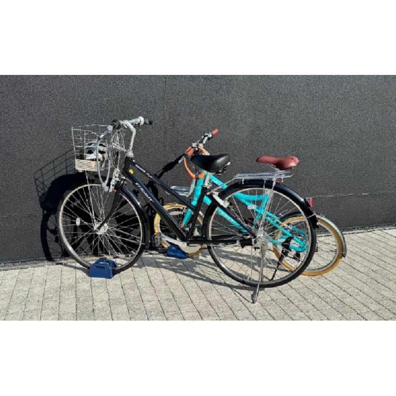 ハンドル回転ストッパー 自転車用前輪補助具 自転車 シティサイクル 美濃市_イメージ2