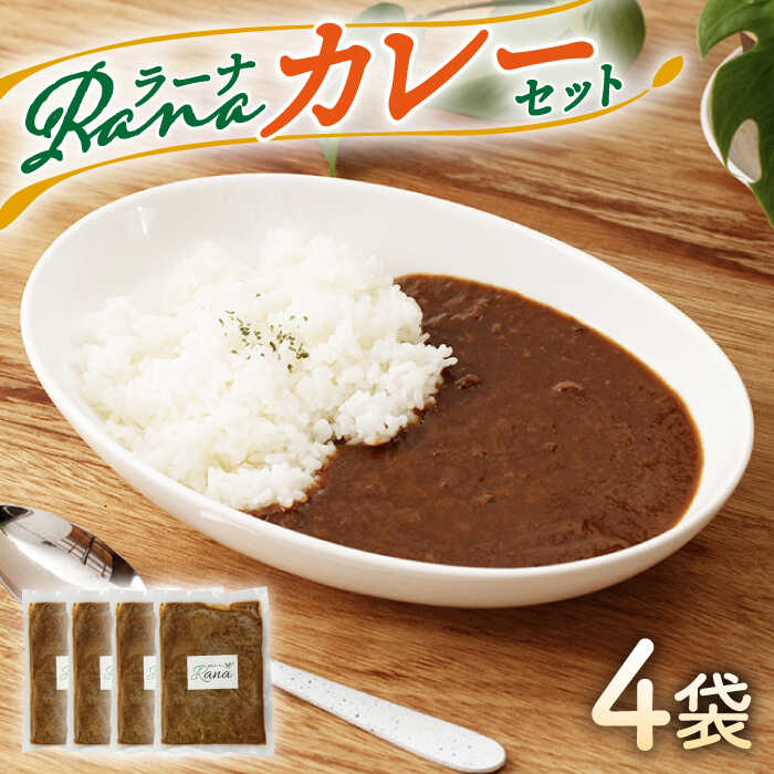 【ふるさと納税】【温めるだけ！】Ranaカレー 4袋セット【創作キッチンRana】 [HCK005]