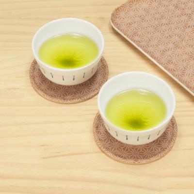 ふるさと納税 和歌山市 友禅和紙 コースター 麻の葉 5枚セット 食洗機対応のおしゃれな和風コースター |  | 01