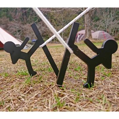 ふるさと納税 尼崎市 【HIBANAS】端材を熟練の職人がよみがえらせたアウトドア用ペグ　ケッタマン3本セット |  | 02