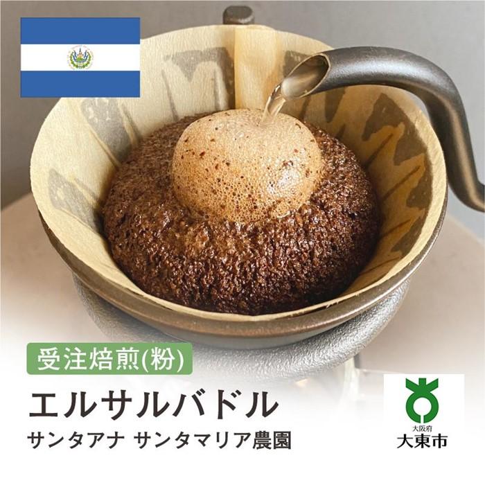 【ふるさと納税】[ 粉 ]#156 受注焙煎！310g エルサルバドル サンタアナ サンタマリア農園 珈琲粉 コーヒー粉 自家焙煎 | 珈琲 コーヒー カフェ 焙煎 大阪府大東市