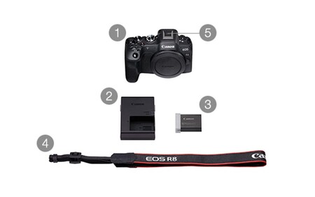 【Canon】 キヤノン ミラーレス カメラ EOS R8 ボディ キャノンカメラ_0039C