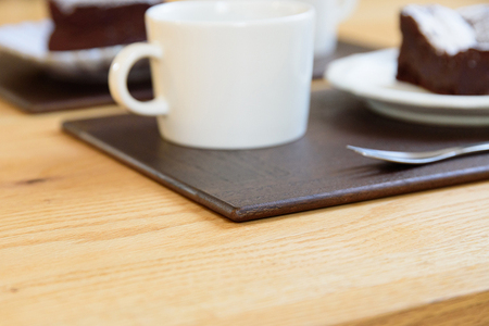 KIRI Tea Mat（2枚組）【ブラウン】 テーブルマット ランチョンマット 《サイズ：W280×D200×T6（mm）》 桐で作る木製マット 食卓で大活躍 晩酌にも 加茂市 朝倉家具