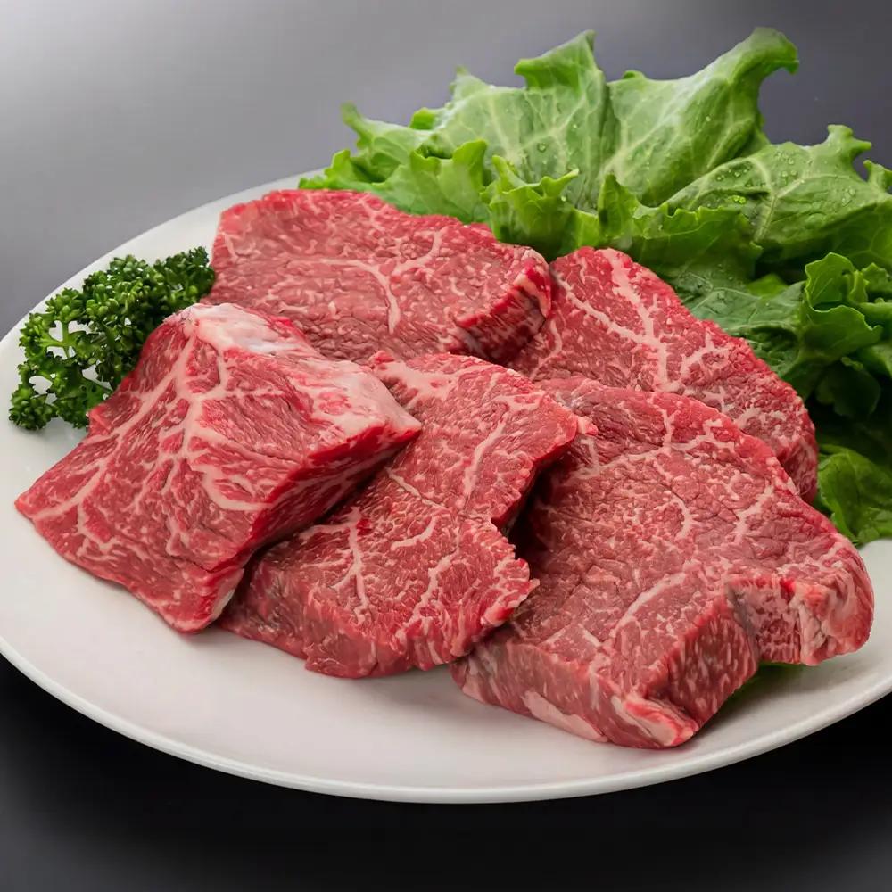 【2027年1月発送開始】肉 全3回定期便  山形牛 モモステーキ カルビ 肩ロース 豚バラ 焼肉 すき焼き ik-gt3xx-1