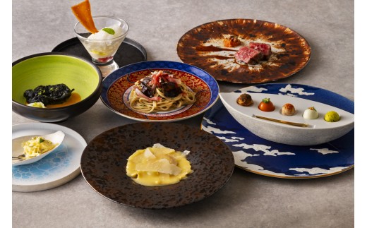 【Unico Polo Dinner】アミューズ5大陸等全8品ディナーコース＋乾杯シャンパン　ペアチケット