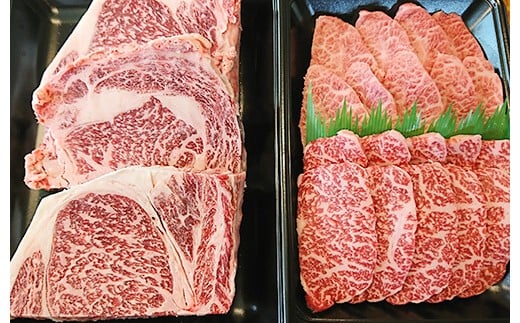 
AB-9 石垣牛ステーキ200g×3枚＋焼肉400gセット（いしなぎ屋）【 特選肉 肉 高級 黒毛和牛 和牛 牛 】
