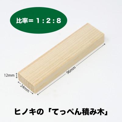 ふるさと納税 福岡市 福岡市産材ヒノキの0歳から大人まで楽しめる「てっぺんつみき」75枚セット XM002 |  | 01